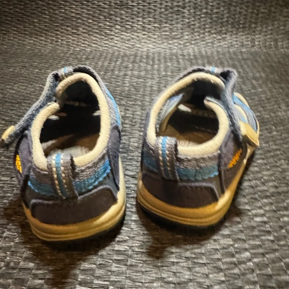 Keen Kids Blue and Tan Adventure Sandals